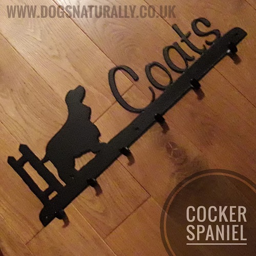 Luxury Cocker Spaniel Coat Rack - Dog Lover Gift